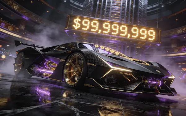 잭팟 카운터와 슈퍼카